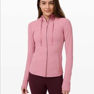 Light Pink Lululemon Hooded Define Jacket